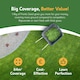 image 4 of Pronto Seed Grass Seed 1.4KG Premium Quality 84m2 Coverage for Overseeding, Fast Growing & Hard Wearing Lawn Seed, Defra Approved