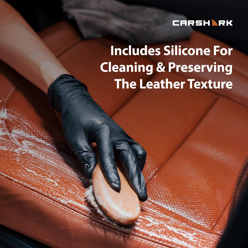 image 1 of CARSHARK Leather Cleaner 500ml - Clean & Restore
