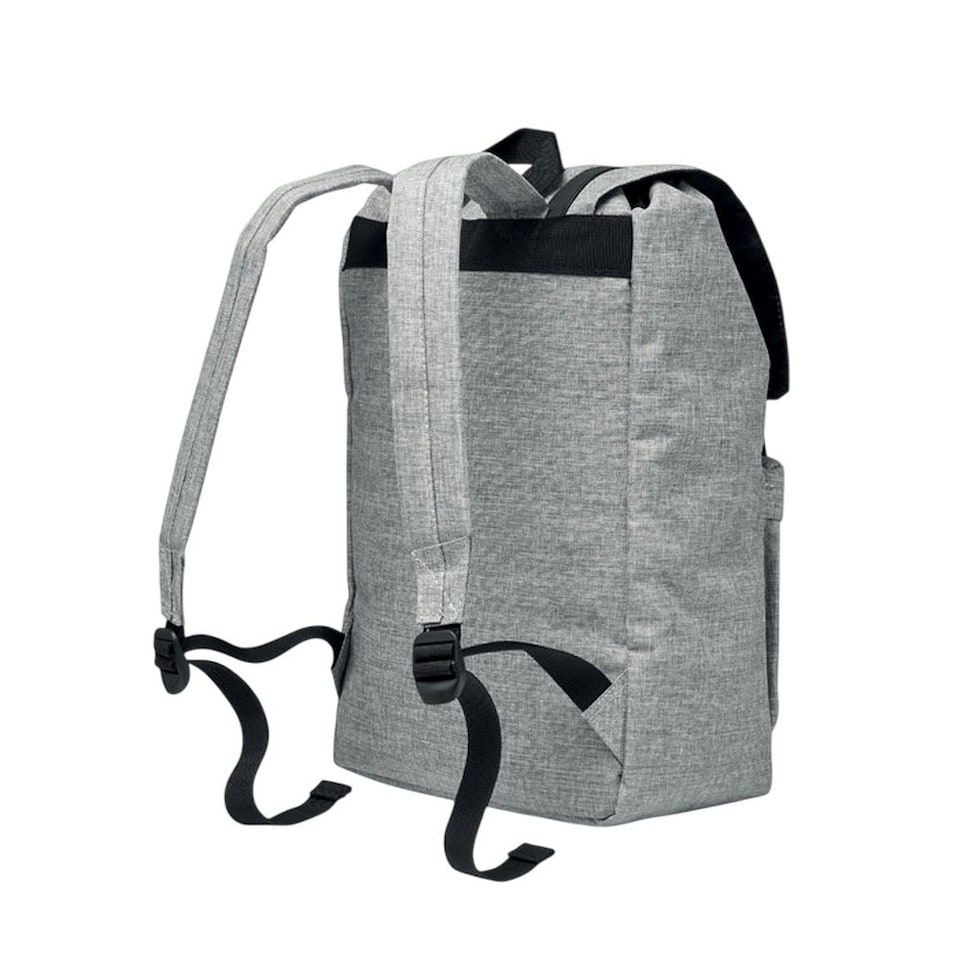 image 1 of MidOcean Riga Polyester Backpack - Grey - One Size Grey