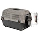 image 4 of Dog Pet Carrier Transporter Cage - Black & Grey - Large
