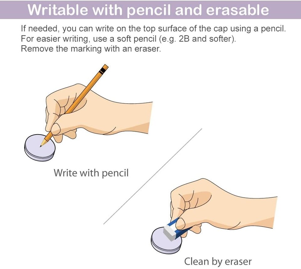 image 1 of Solid Lids Aka Travel Caps w/Sealing Ring