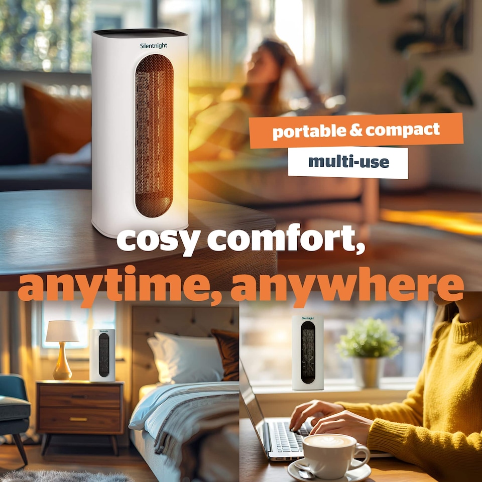 image 1 of Silentnight Comfort Control Ceramic Fan Heater