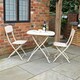 image 2 of VENICE Bistro Folding Set Champagne