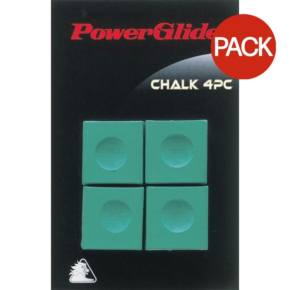 PowerGlide Chalk (Pack of 4) - Green - One Size