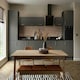 image 2 of 3 Drawer Base Unit 800mm w/ Slab Cabinet Door - Ultra Matt Graphite Grey | Ultra Matt Graphite
