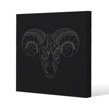 Aries zodiac sign (canvas) 90 x 90 x 4cm