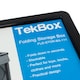 image 5 of TekBox 56L Black Folding Storage Box - Set of 2 Boxes