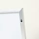 image 8 of HOMCOM Full Length Mirror Dressing Mirror Wall-Mounted Entryway Silver Frame