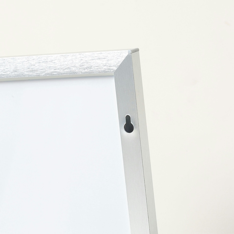 image 1 of HOMCOM Full Length Mirror Dressing Mirror Wall-Mounted Entryway Silver Frame