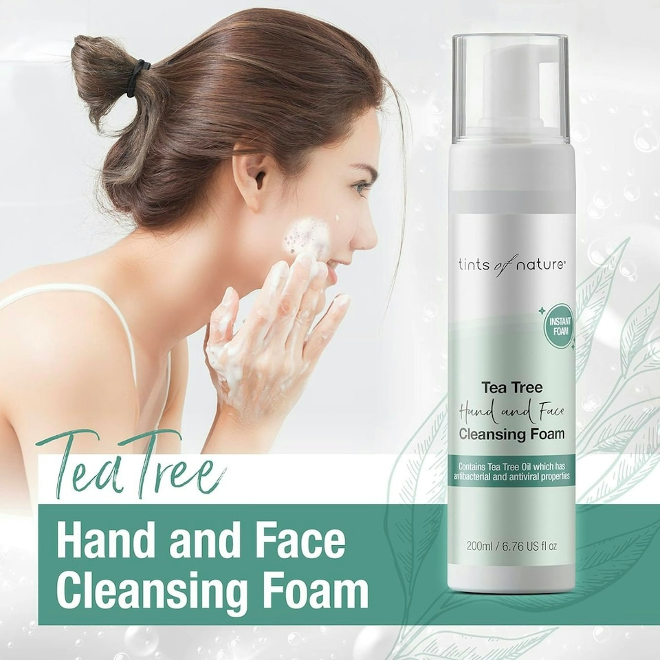 image 1 of Tints of Nature Hand and Face Cleansing Foam, 200ml