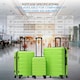 image 4 of Flight Knight 29" Extra Large Suitcase – 20kg Capacity Hard Shell Check-In Luggage with 4 Wheels  100+ Airlines Approved: Ryanair, EasyJet, Jet2, Wizz Air, BA Green | Green/Black | Large