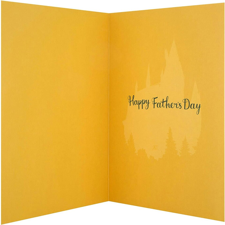 image 1 of Hallmark Harry Potter Dad Father's Day Card 'Magical Place' Medium