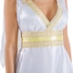 image 4 of Womens Caesars wife Costume | White | white | 1