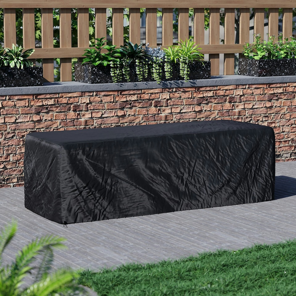 image 1 of Garden Vida Outdoor Patio Furniture Cover, 207 x 74 x 65 cm