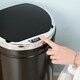 image 6 of HOMCOM Automatic Hand Sensor Dustbin Kitchen Waste Bin Rubbish Can | Black | 50L | 1