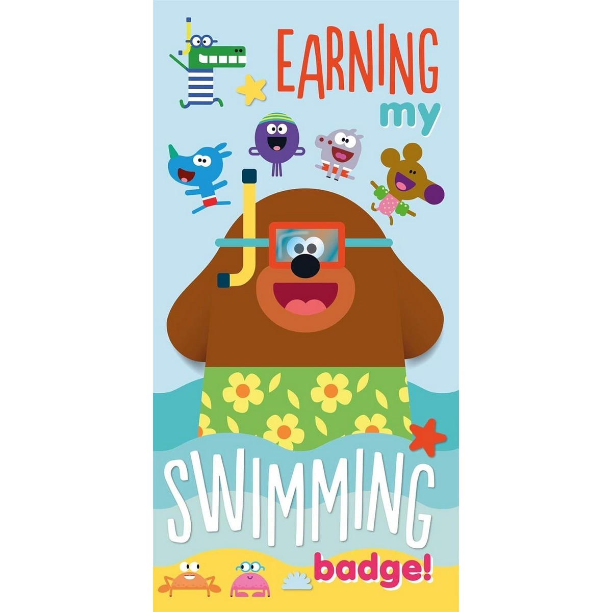 Hey Duggee Maillot De Bain Enfant Garçon Deux Pièces - Le Club Des Écureuils