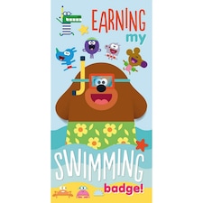 Hey Duggee Swimming Badge Characters Towel | Multi | Multicoloured | One Size | 1