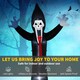 image 3 of Outsunny 10 FT Grim Reaper Halloween Inflatable for Indoor, Outdoor Party