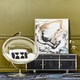 image 4 of Interiors by Premier Black Sideboard, Matte Black 3‑Door Buffet Storage Unit, Contemporary Wooden Sideboard for Dining Room Black