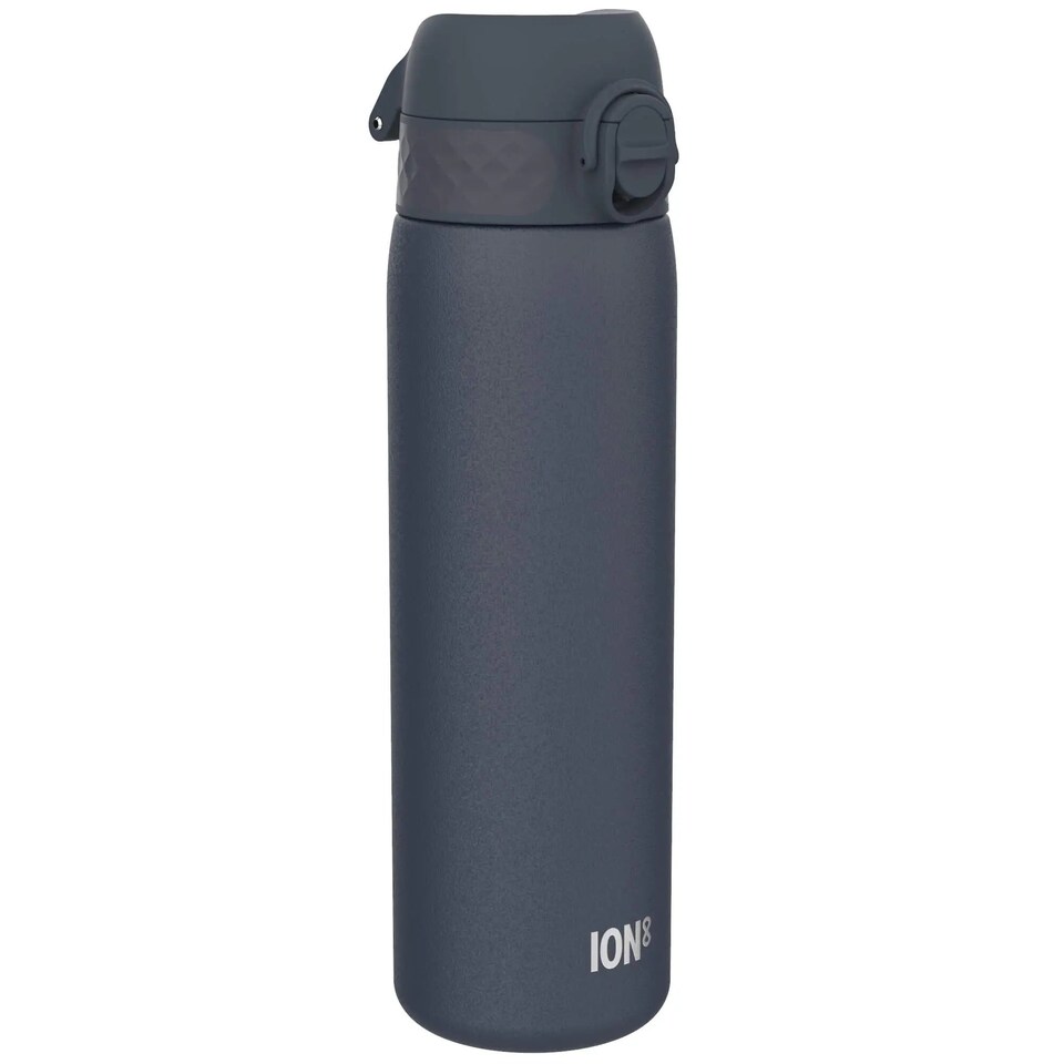 image 1 of Leak Proof Slim Water Bottle, Vacuum Insulated, 500ml (17oz) | Blue | Ash Navy | One Size
