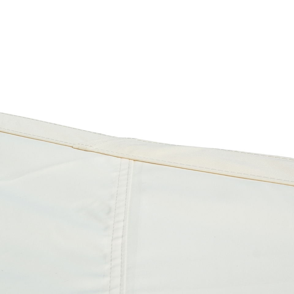 image 1 of 5m x 4m Rectangle Pro Waterproof Ivory Garden Sail Shade