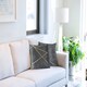 image 2 of Fractal Cushion Cover 43cm x 43cm Grey | Grey | Grey