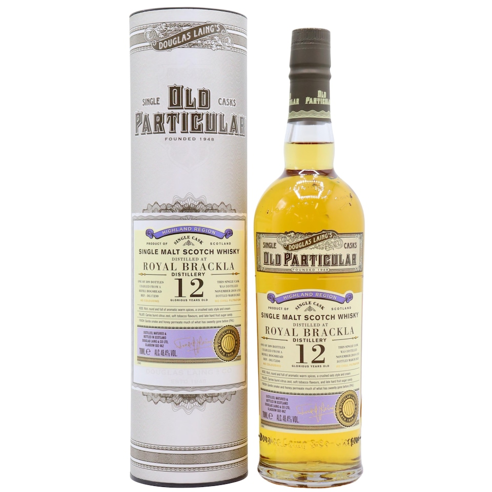 image 1 of Royal Brackla - Old Particular Single Cask No. 17230 2010 12 year old Whisky