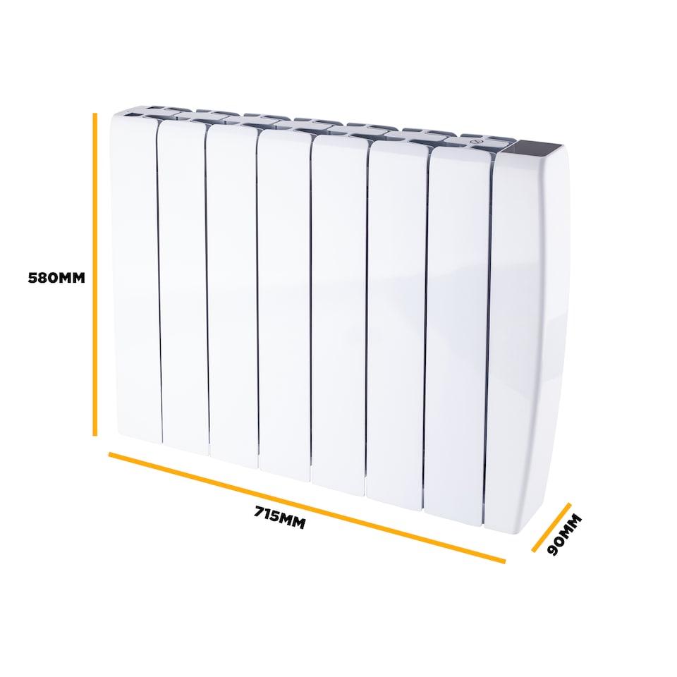 image 1 of TCP Smart 2000W White Ceramic Panel Electric Radiator