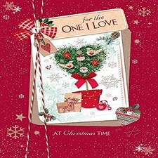 One I Love - Sparkling lights Lovely Verse Christmas New Card