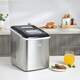 image 2 of HOMCOM Ice Maker Machine Portable Counter Top Ice Cube Maker for Home Black
