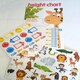 image 7 of Children's Height Chart with over 40 Stickers