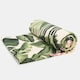 image 2 of OHS Palm Leaf Soft Absorbent Quick Drying Travel Holiday Summer Beach Bath Towel Green