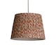 image 2 of Mushroom Pleat Printed 30cm Shade