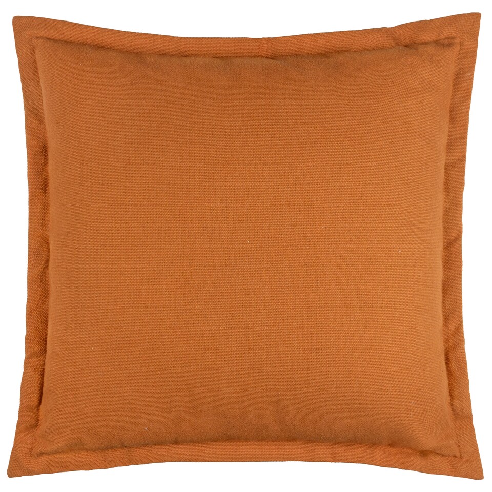 image 1 of Yard Holmfirth Canvas Outdoor Cushion | Orange | Pecan