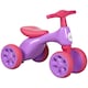 image 1 of HOMCOM Baby Balance Bike Toddler Training Walker Smooth Rubber Wheels Ride on Toy Storage Bin Gift for Boys Girls Violet Fuchsia | Purple