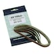 image 5 of Belt Power Finger File Sander Abrasive Sanding Belts 330mm x 10mm 80 Grit 20 PK