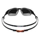 image 2 of Speedo Unisex Adult Aquapulse Pro Mirror Swimming Goggles - Black/Gold - One Size