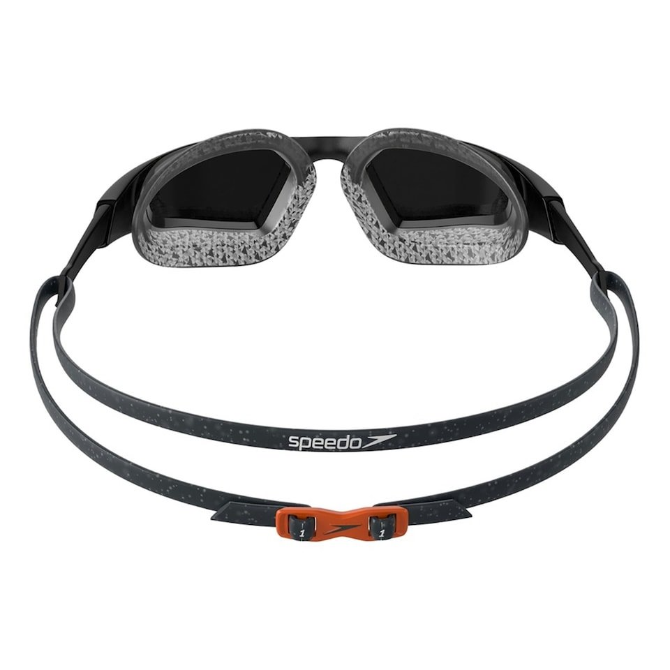 image 1 of Speedo Unisex Adult Aquapulse Pro Mirror Swimming Goggles - Black/Gold - One Size