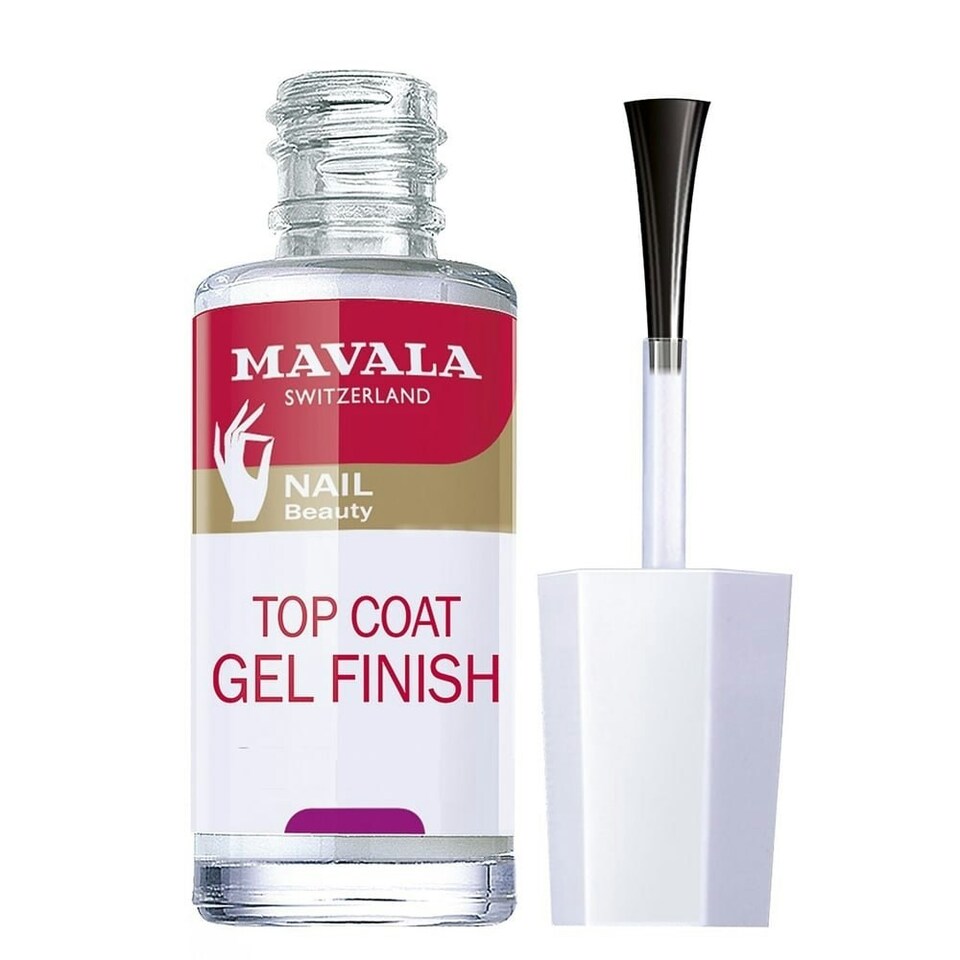 Mavala Nail Treatment Top Coat - Gel Finish 5ml Clear