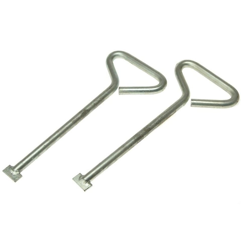 Monument Manhole Lifting Keys - Multi Colour - 304mm (12in)