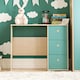 image 2 of Junior Vida Neptune 4 Piece Bedroom Set - Blue & Oak