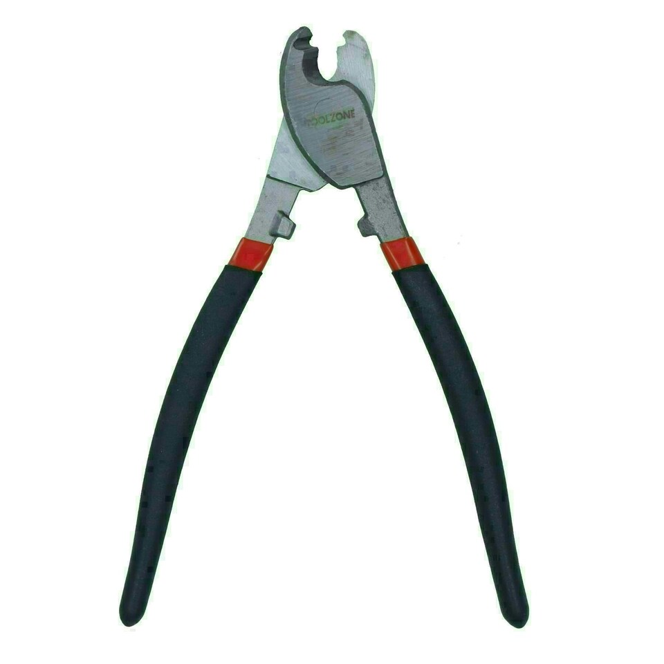 image 1 of 8" cable cutter / wire cutter cutting / snip / plier double dipped handles TE616