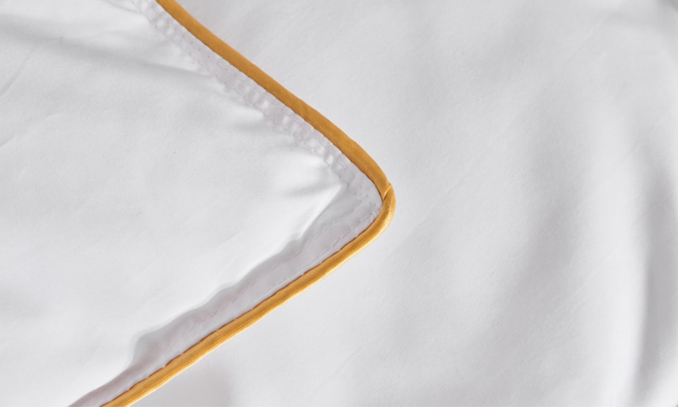 image 1 of Ezysleep 13.5tog Premium Goose Feather and Down Duvet  - High-Quality Filling | White | White