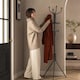image 7 of Harbour Housewares Free-Standing Steel Coat Rack - Black | Black | Black | One Size