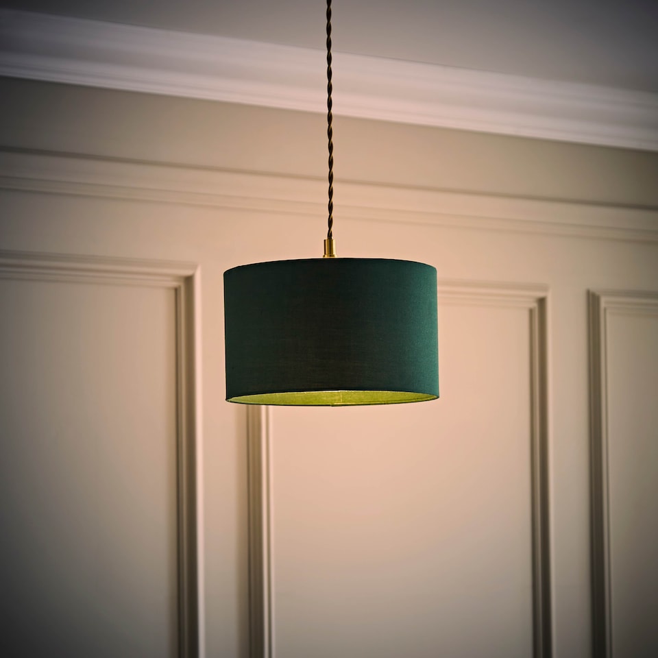 image 1 of ValueLights Reni Green Floor Lamp Shade | Green