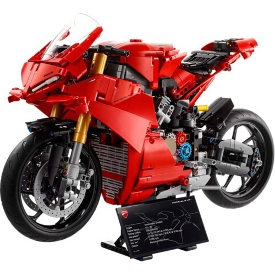 image 1 of LEGO Technic 42202 Ducati Panigale V4 S Motorcycle
