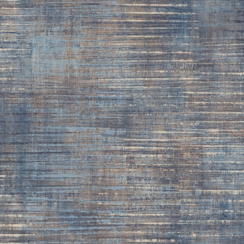 Grandeco Urban Stripe Wallpaper - Blue - 10m x 53cm