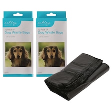 Ashley Dog Poo Bags - Black - Pack of 144