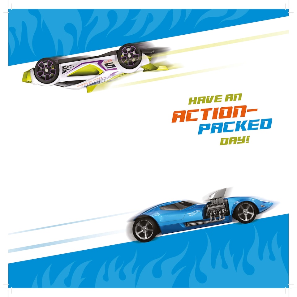 image 1 of Hot Wheels Grandson Birthday Card