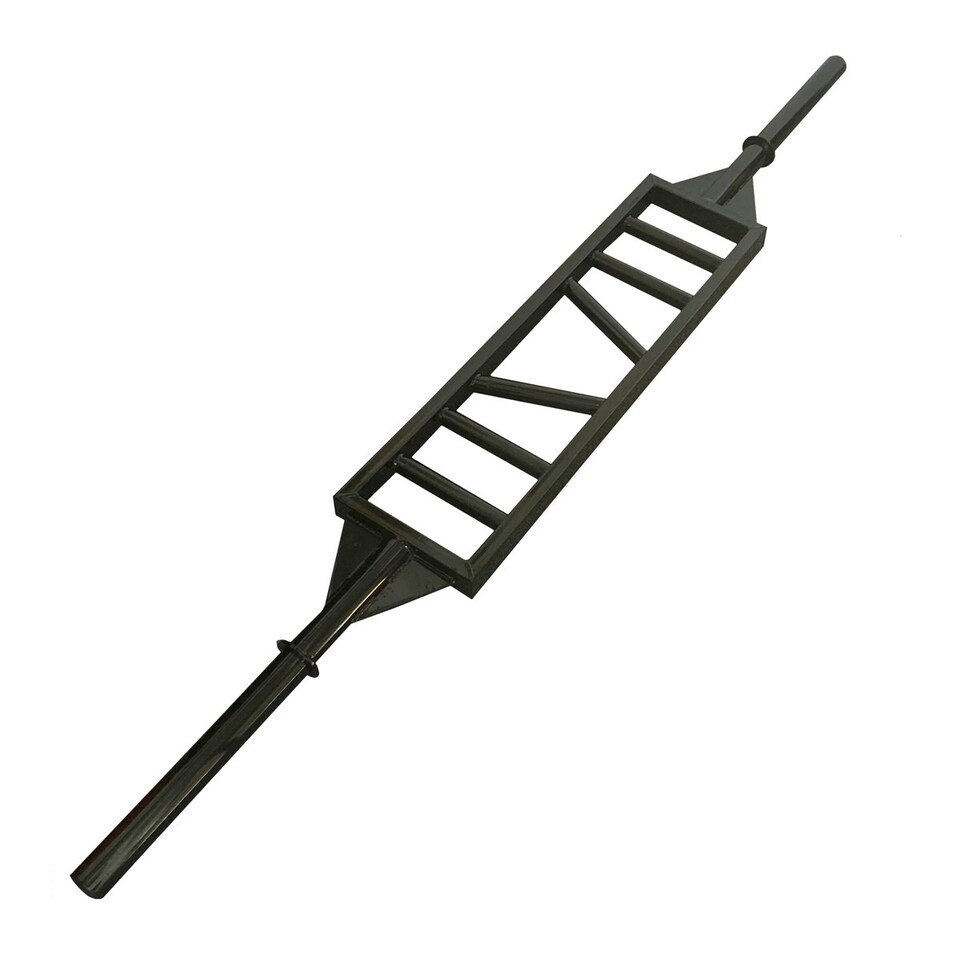 image 1 of Multi Grip Football Swiss Bar Angled Olympic 2" Barbell | Black